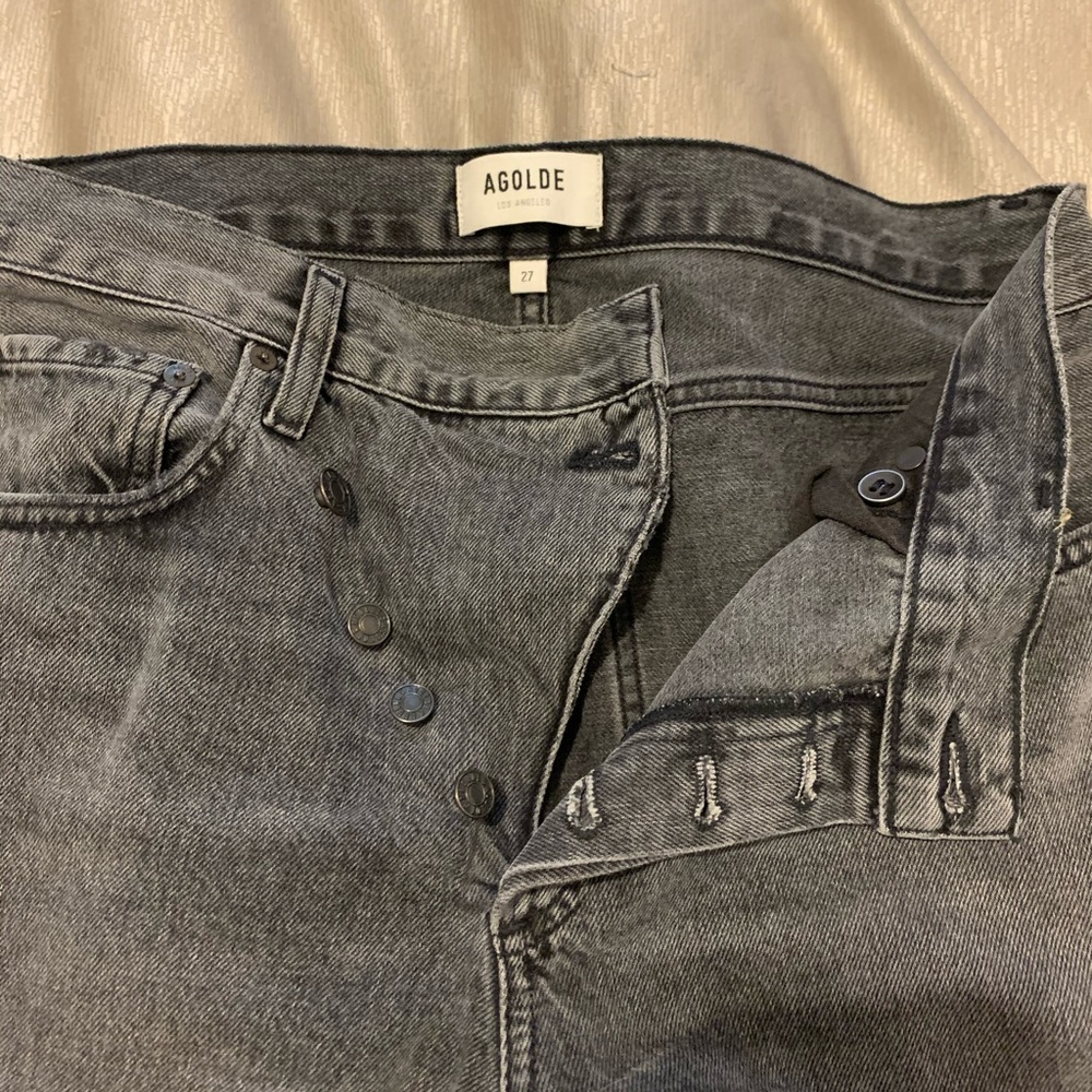 AGOLDE • Criss Cross Jean in Synchronize - Picture 5 of 16